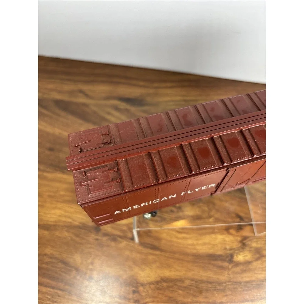 Vintage American Flyer 642 Box Car Red‎ AC Gilbert